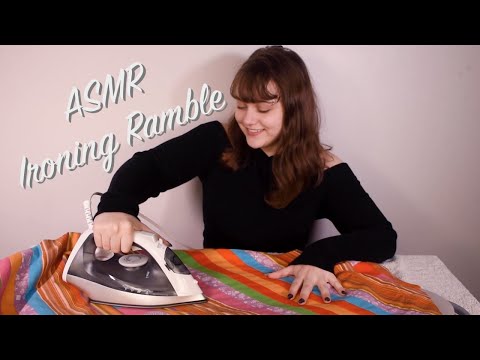 ASMR Ironing and Random Ramble 👗👚 Super-Soft Spoken