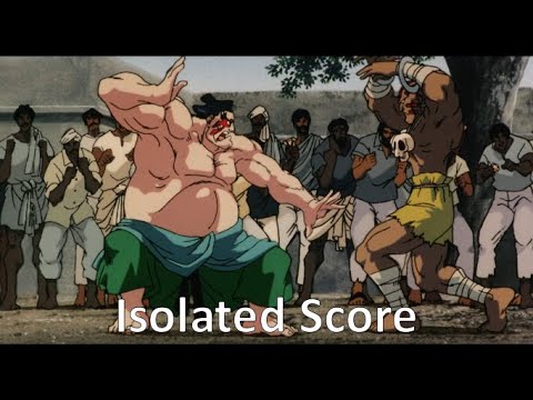Street Fighter II Movie E Honda Vs Dhalsim Isolated Japanese Score