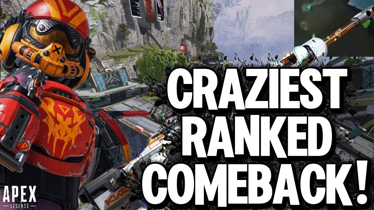 HUGE Solo Apex Ranked Comeback Win After HORRIBLE Start! - YouTube