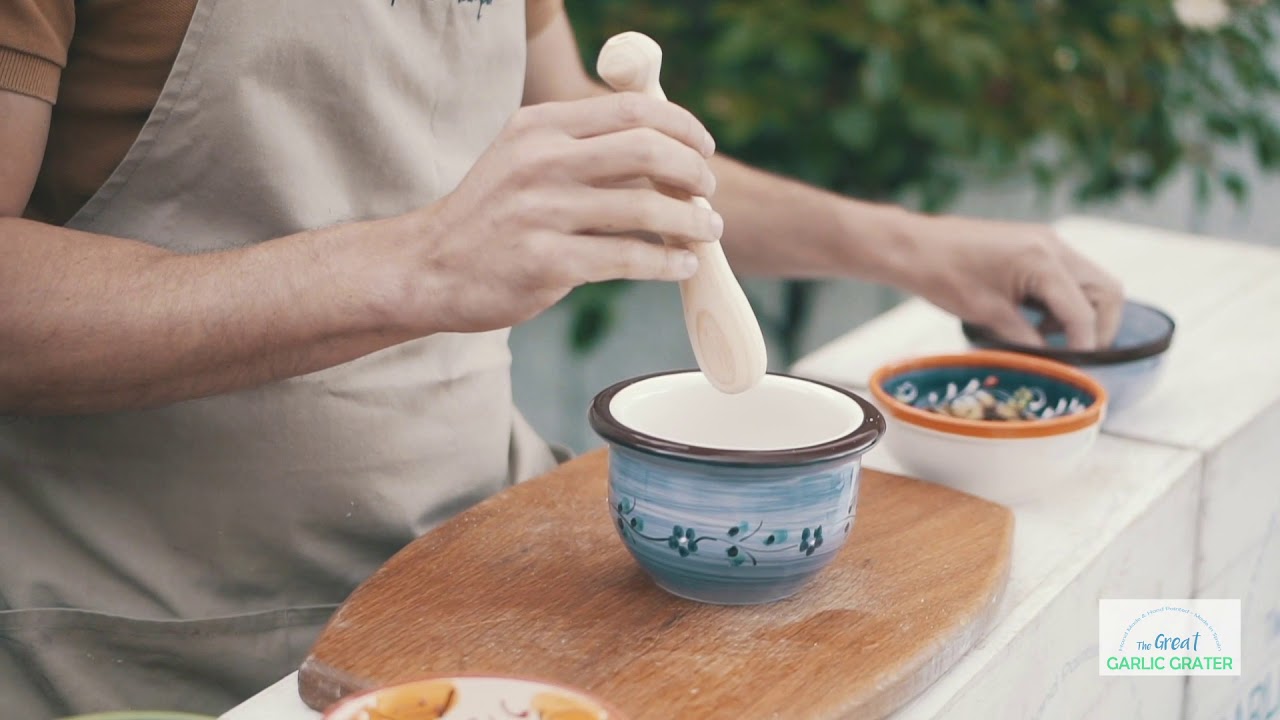 Pestle and Mortar by The Great Garlic Grater YouTube