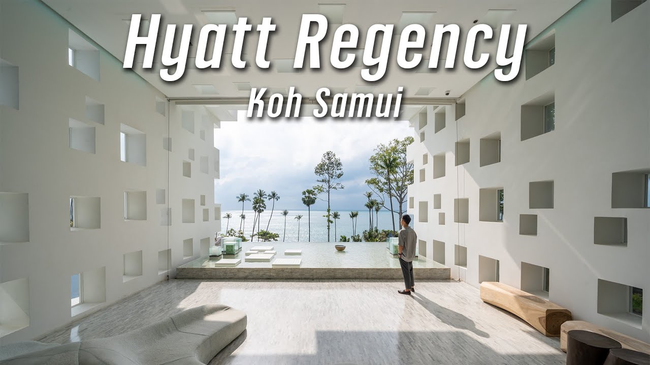 พาทัวร์ Hyatt Regency Koh Samui: ขวัญใจสายถ่ายรูป! - YouTube
