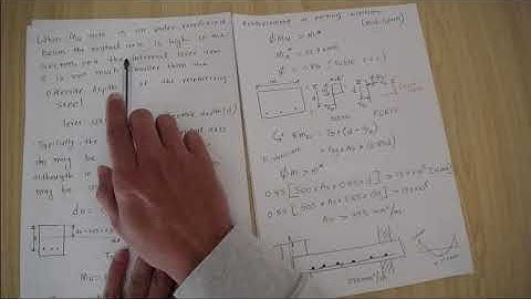 One-Way Slab Example 1 Part 4- REO Mid-span