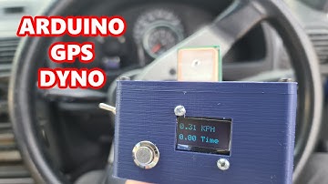 Arduino GPS Performance Dyno DIY (NEO-7M)