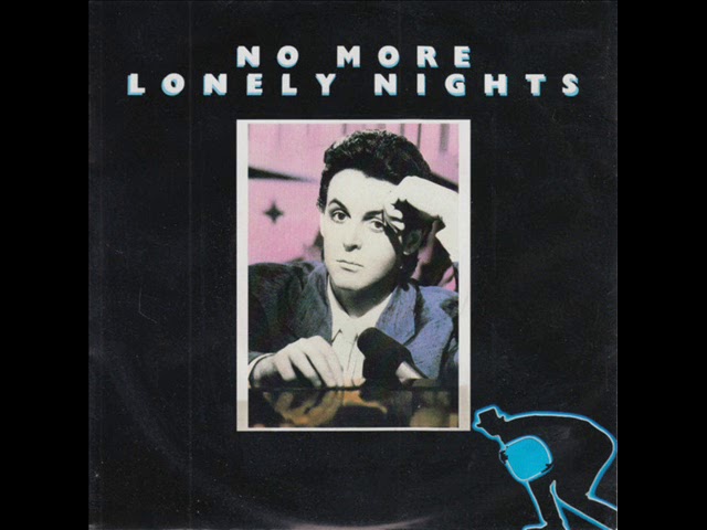 PAUL McCARTNEY   No more lonely nights 1984