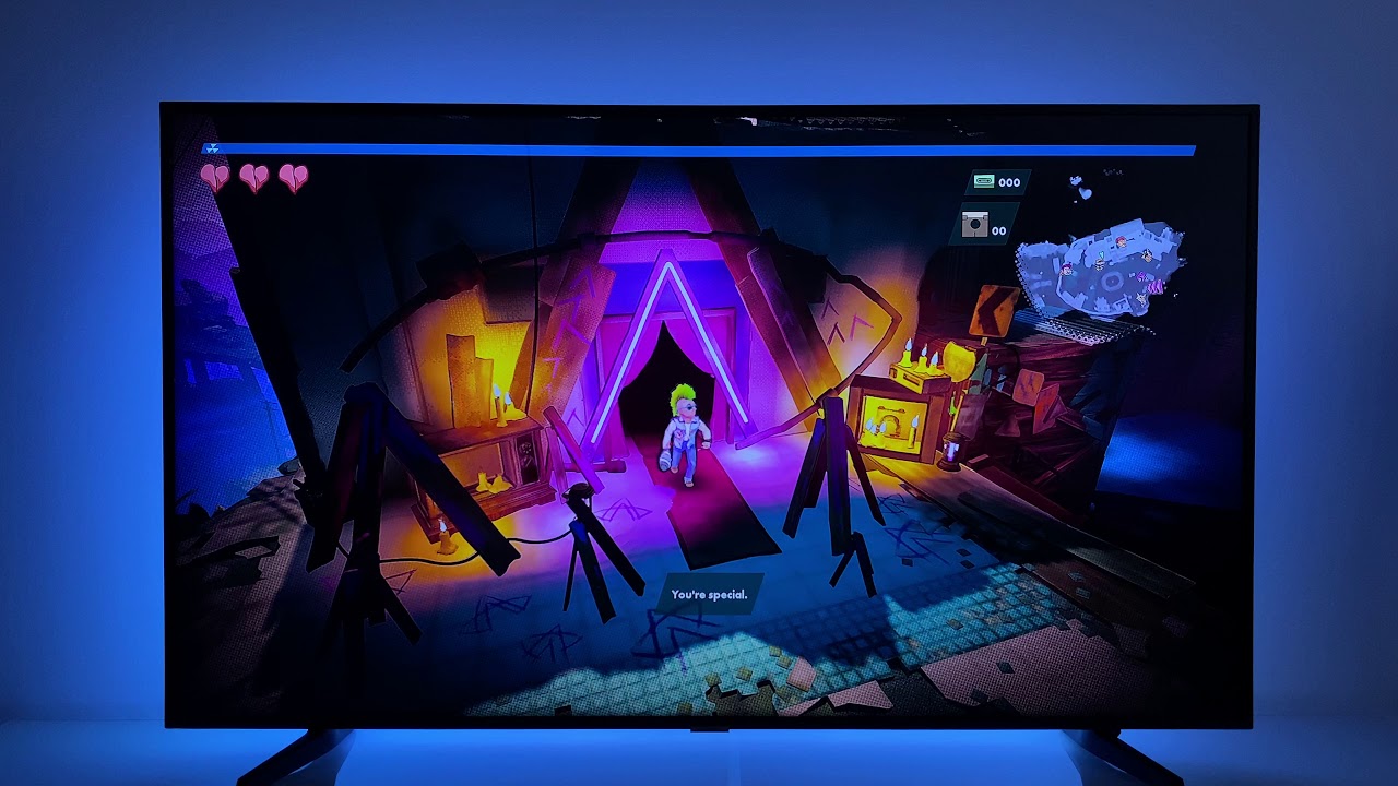 RAD | PS4 slim gameplay | 4K TV