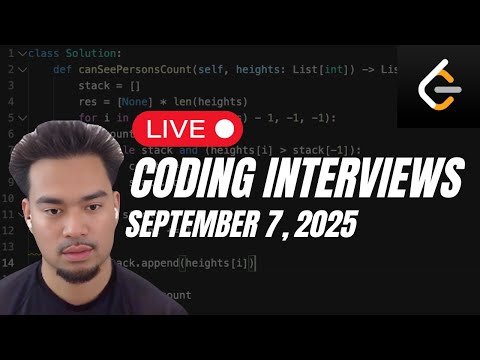 Live Coding Interviews | Episode 10