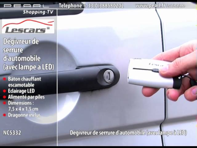 Dégivreur de serrure - Spray dégivrant - Dégivreur - Dégivreur de serrure  de voiture