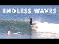 Surfing ENDLESS Waves in Malibu!