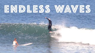 Surfing ENDLESS Waves in Malibu!