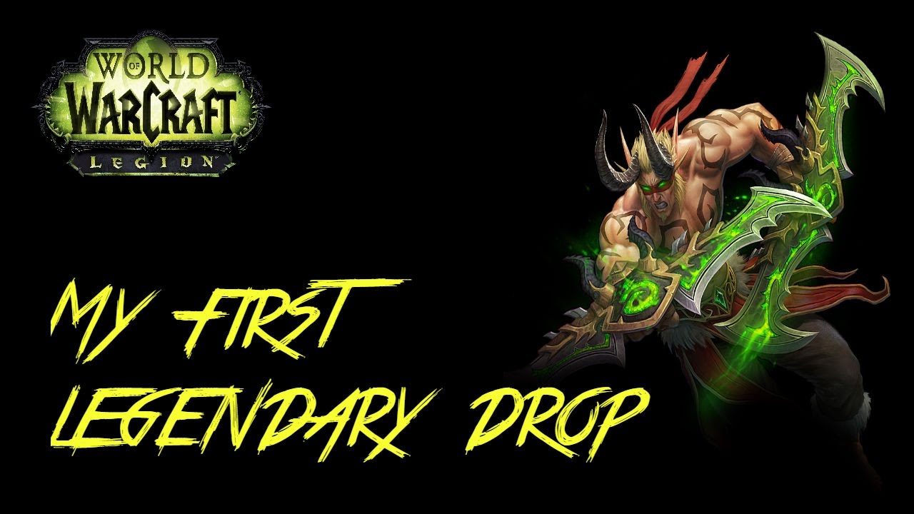 My first legendary drop! - YouTube