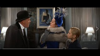 AUNTIE MAME (1958), Rosalind Russell, abt how Patrick came to attend St. Boniface Boarding School