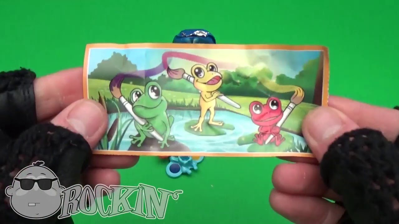 Rockin 'Baby Big Mouth Membuka Kit Kinder Kejutan Telur Kinder! YouTube