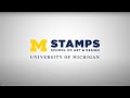 Stamps undergraduate admissions 2023
