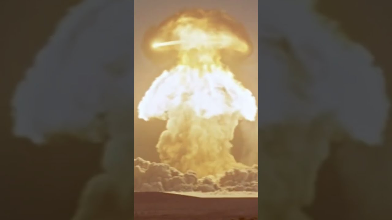 Bomba Atomica Explodindo IMAGENS IMPRESSIONANTES DE BOMBA NUCLEAR
