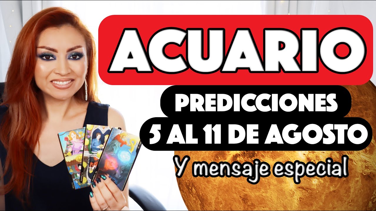 ACUARIO ♒ TE VAN A DECIR ALGO QUE NO TE DEJARÁ DORMIR!!! CONFIESA TODO ...