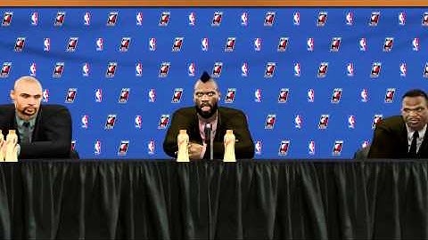 NBA 2K11 My Player PC - Crazy Call for the Ball Interview (Arrogant)