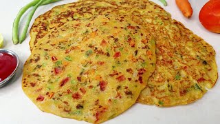 How to make best Whole Wheat Vegetable Cheela recipe at home easily