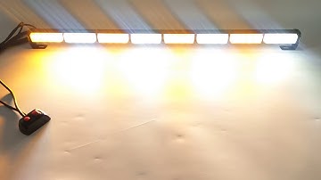 35" 32W LED TRAFFIC ADVISOR EMERGENCY WARNING STROBE LIGHT BAR