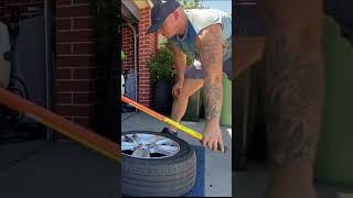 How to remove a tire from rim DIY