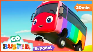 Buster en la Tierra de los Colores   1 HORA de Go Buster en Español  Dibujos para niños