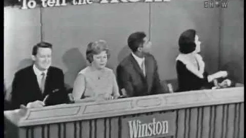 Norris McWhirter on "To Tell the Truth" (November ...
