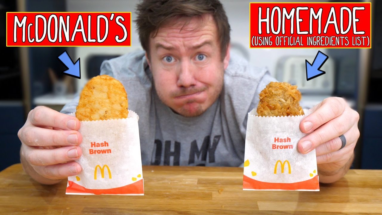 McDonalds Hash Browns Recipe using the official ingredients list