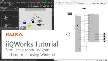 KUKA iiQWorks: Map robot IO signals and connect to WinMOD