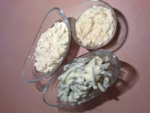 Green Beans Chicken Celery And Mayonnaise Three Snacks-11-08-2015