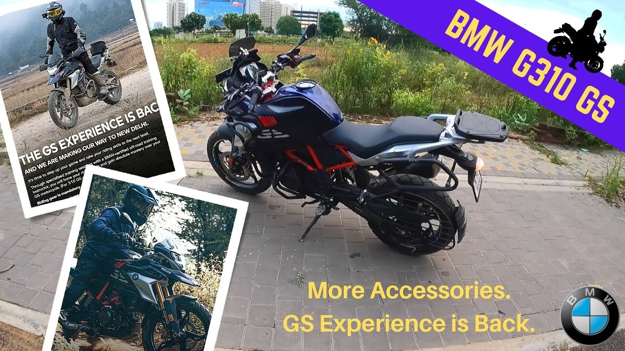 NEW accessories for BMW G310 GS + GS Experience. 