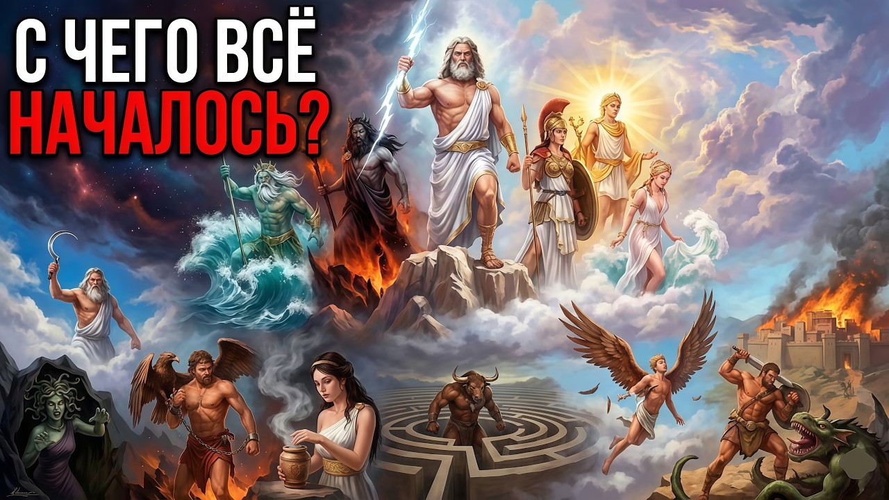 ПОЛНАЯ ИСТОРИЯ ГРЕЧЕСКОЙ МИФОЛОГИИ