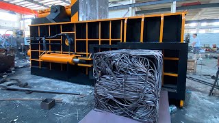 scrap metal briquetting press