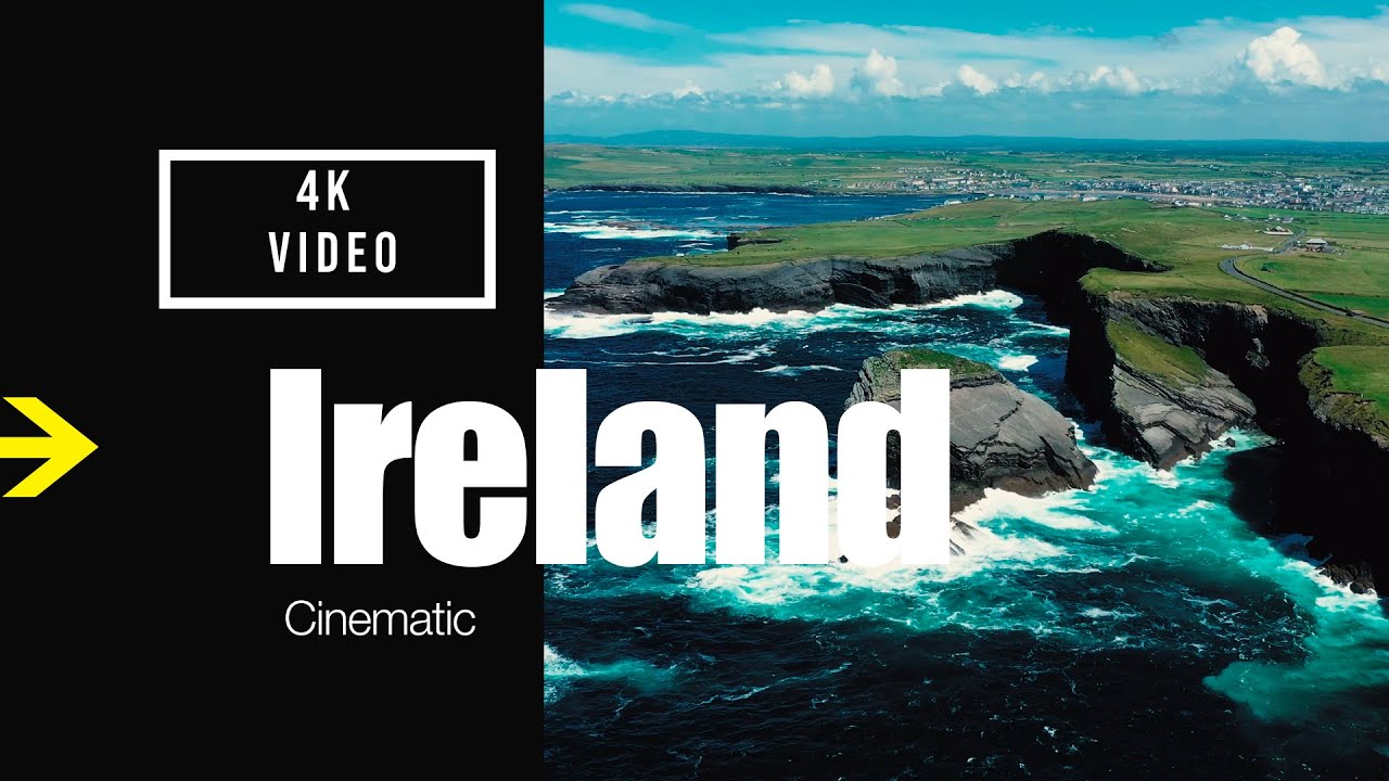 Ireland Cinematic Travel Video Nature Videos Drone 4k Youtube