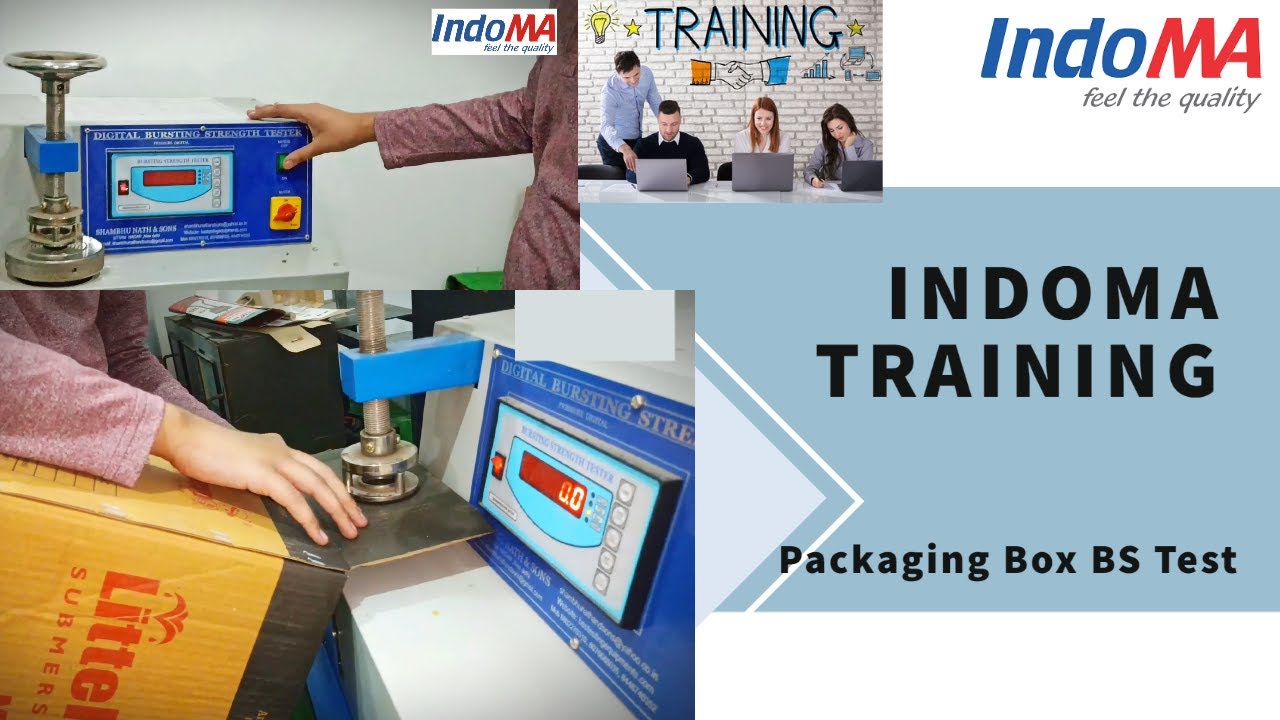 Packaging Box BS Test | Indoma - Training Video