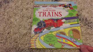 Usborne Look Inside Trains