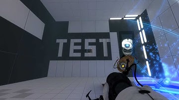 Portal 2 walkthrough - Chapter 8: The Itch - Test Chamber 1