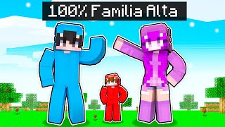 Adoptado por la FAMILIA MÁS ALTA en Minecraft