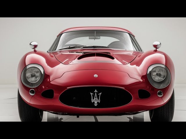Maserati A6GCS: A Masterpiece Reimagined for 2025 - YouTube