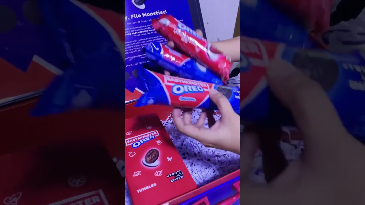 Распаковка PR-пакета BABYMONSTER X OREO 