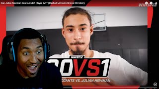 MANN gegen KIND! Kann Julian Newman einen NBA-Spieler im 1-gegen-1 schlagen? | Rashad McCants ken...
