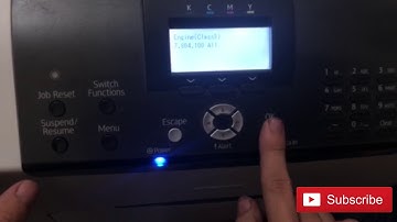 Reset Counter Aficio SP C430DN/C431DN