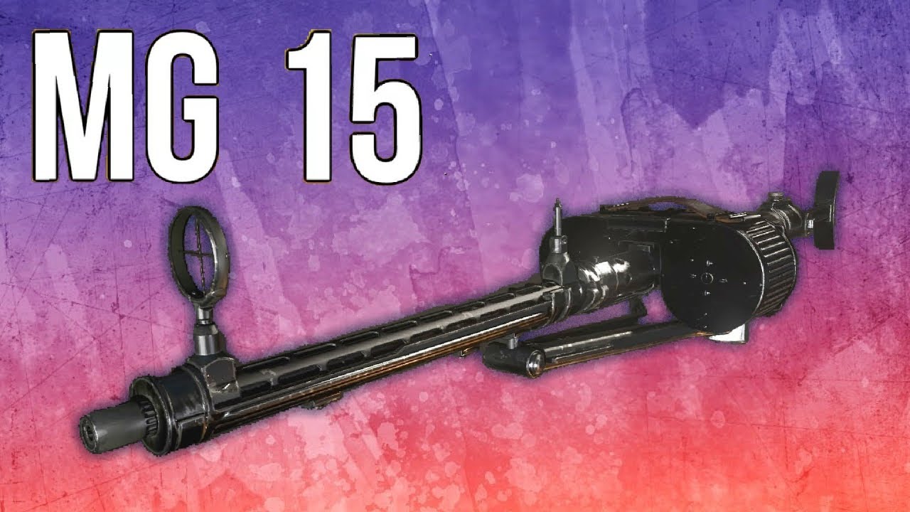The 1 Shot Wonder!!! MG 15 Review and Setup Call of Duty WWII - YouTube