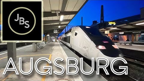 Zug in Augsburg - Trains in Augsburg