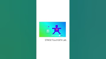 TouchGFX | Dynamic Shape Control — Live Blinking and Color Slider Demo