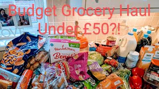 Budget Grocery Haul Under £50!? | Family of 5 | Food Shop Vlog | UK Mum Life