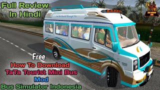 🔴 How To Download Tourist Mini Bus Mod | Bus Simulator Indonesia Truck Mod | ADK Gaming Live | screenshot 5