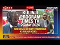 KULINJI PROGRAM TIMES TV 20 MAY 2026 