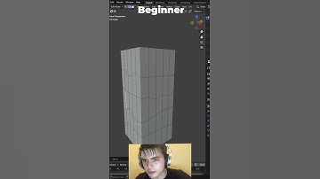 Beginner VS Pro: Fixing Bad Topology in Blender! #3d  #blender  #blender3d #polygon #3danimation