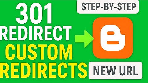 Blogger Custom Redirects kaise lagaye? | Old URL को New URL पर redirect कैसे करते हैं