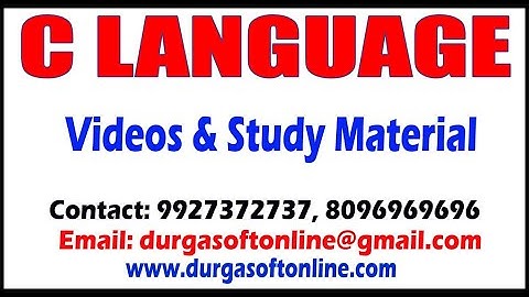 C Language by Saheb Sir