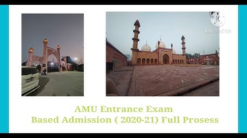 AMU :- Online Counselling/Admission Portal, 2020-21 Check official website information Video